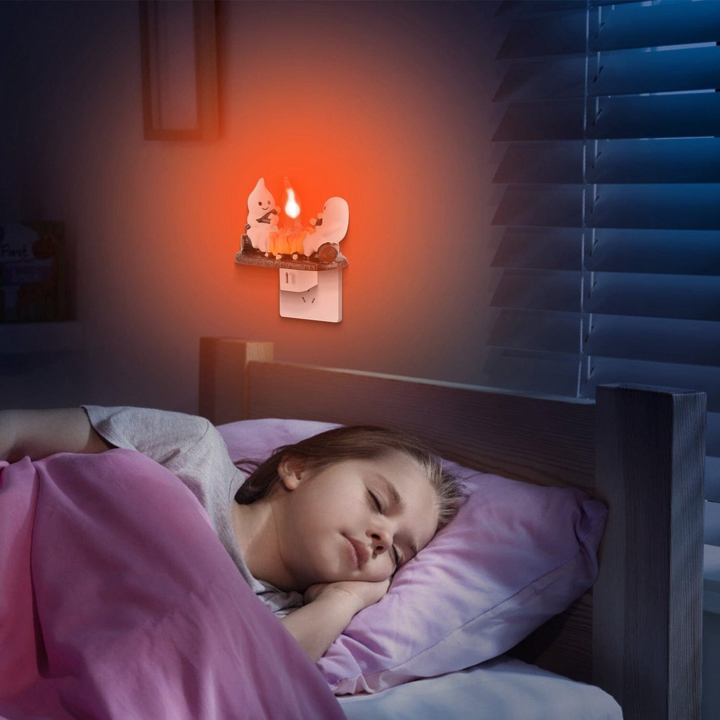 Rynx | 2-Pack: Ghost Campfire Flaming Flame Night