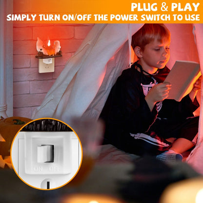 Rynx | 2-Pack: Ghost Campfire Flaming Flame Night