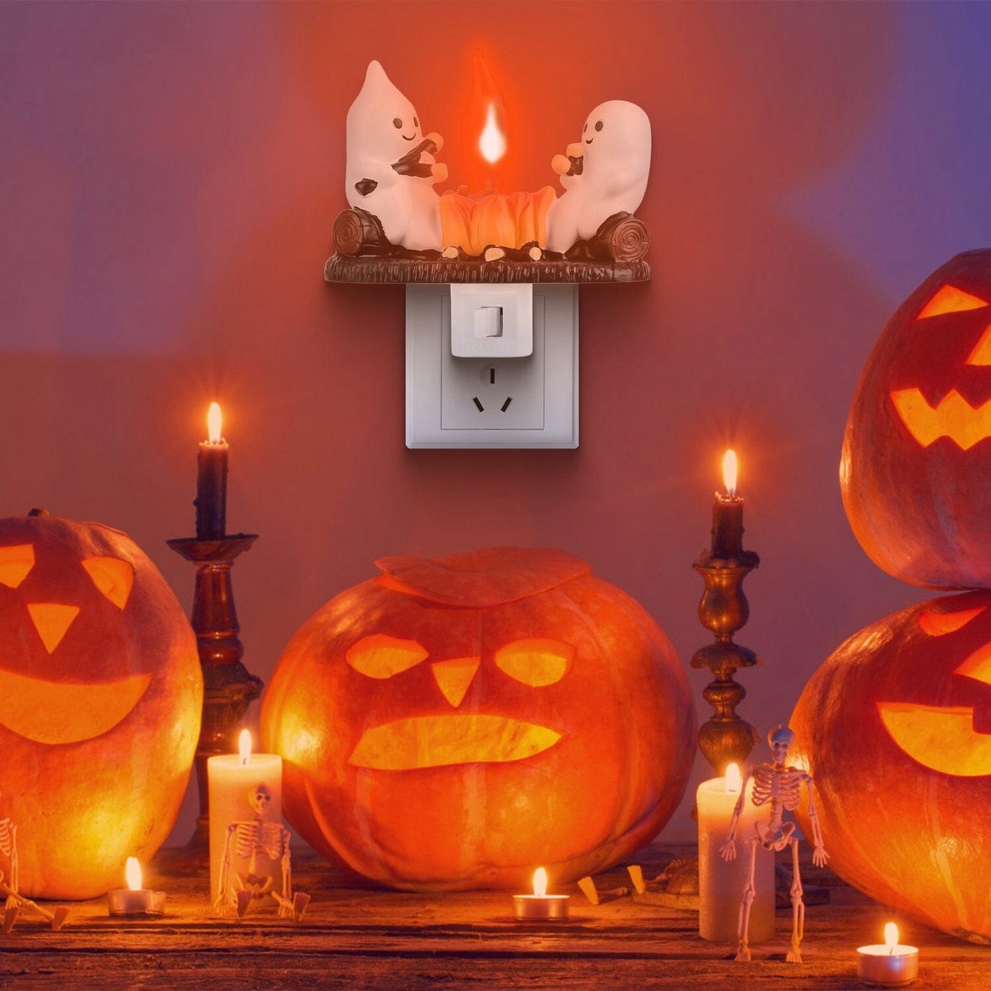 Rynx | 2-Pack: Ghost Campfire Flaming Flame Night
