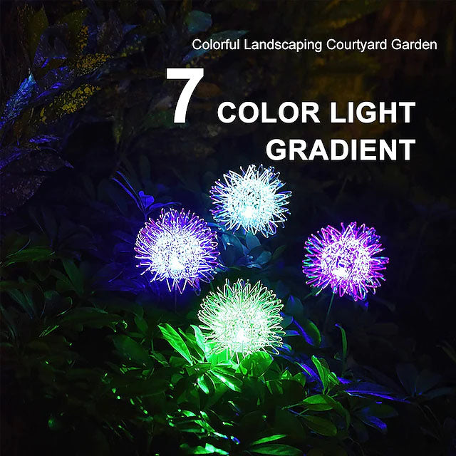 Rynx | 2-Pack: Outdoor Sun Dandelion Grass Light