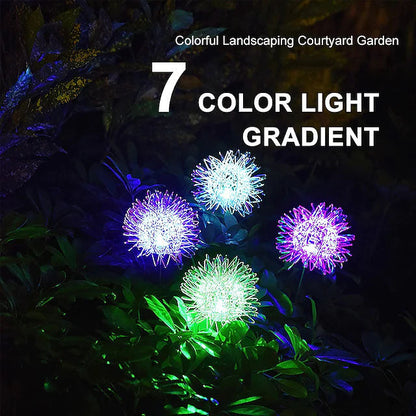 Rynx | 2-Pack: Outdoor Sun Dandelion Grass Light
