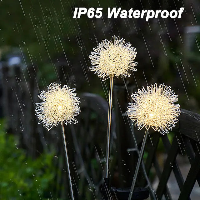 Rynx | 2-Pack: Outdoor Sun Dandelion Grass Light