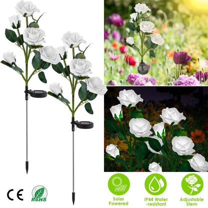 Rynx | 2-Pack: Battery-Operated Pink Flower LED Decorative Lamp