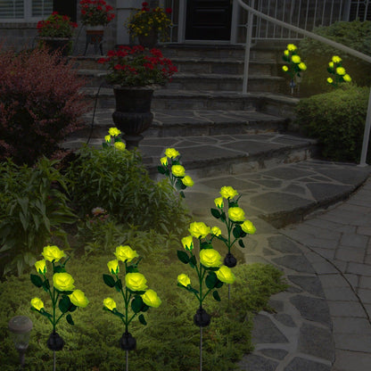 Rynx | 2-Pack: Battery-Operated Pink Flower LED Decorative Lamp