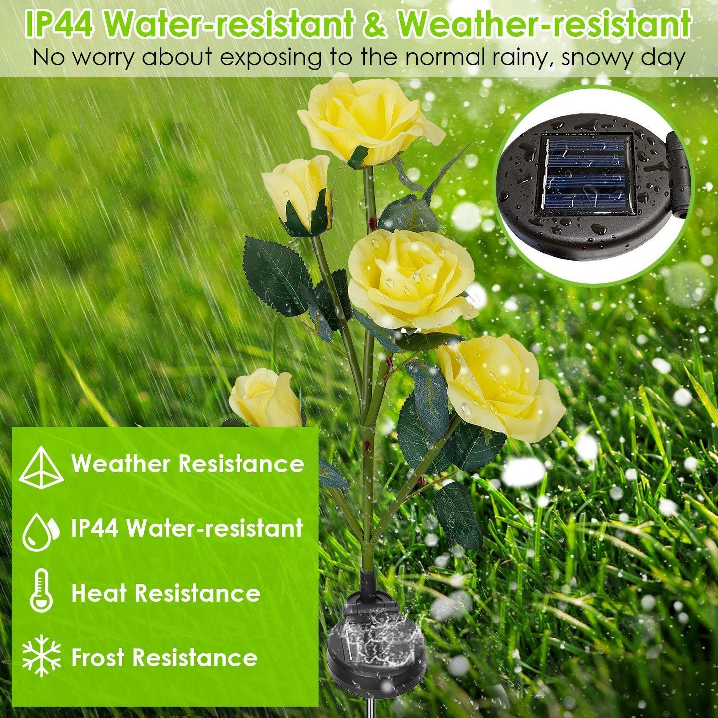Rynx | 2-Pack: Battery-Operated Pink Flower LED Decorative Lamp