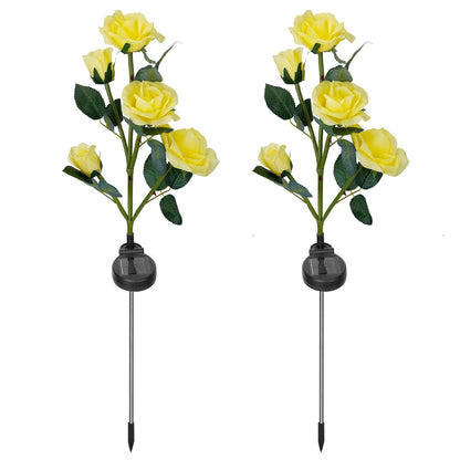 Rynx | 2-Pack: Battery-Operated Pink Flower LED Decorative Lamp