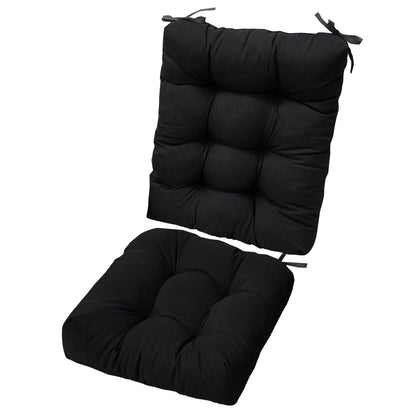 Rynx | 2-piece set: Rocking chair cushion with smoke-free straps Polyester fiber filling