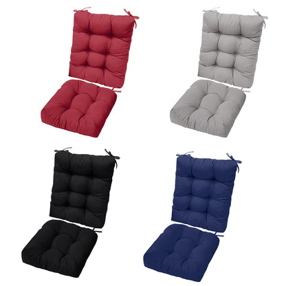Rynx | 2-piece set: Rocking chair cushion with smoke-free straps Polyester fiber filling