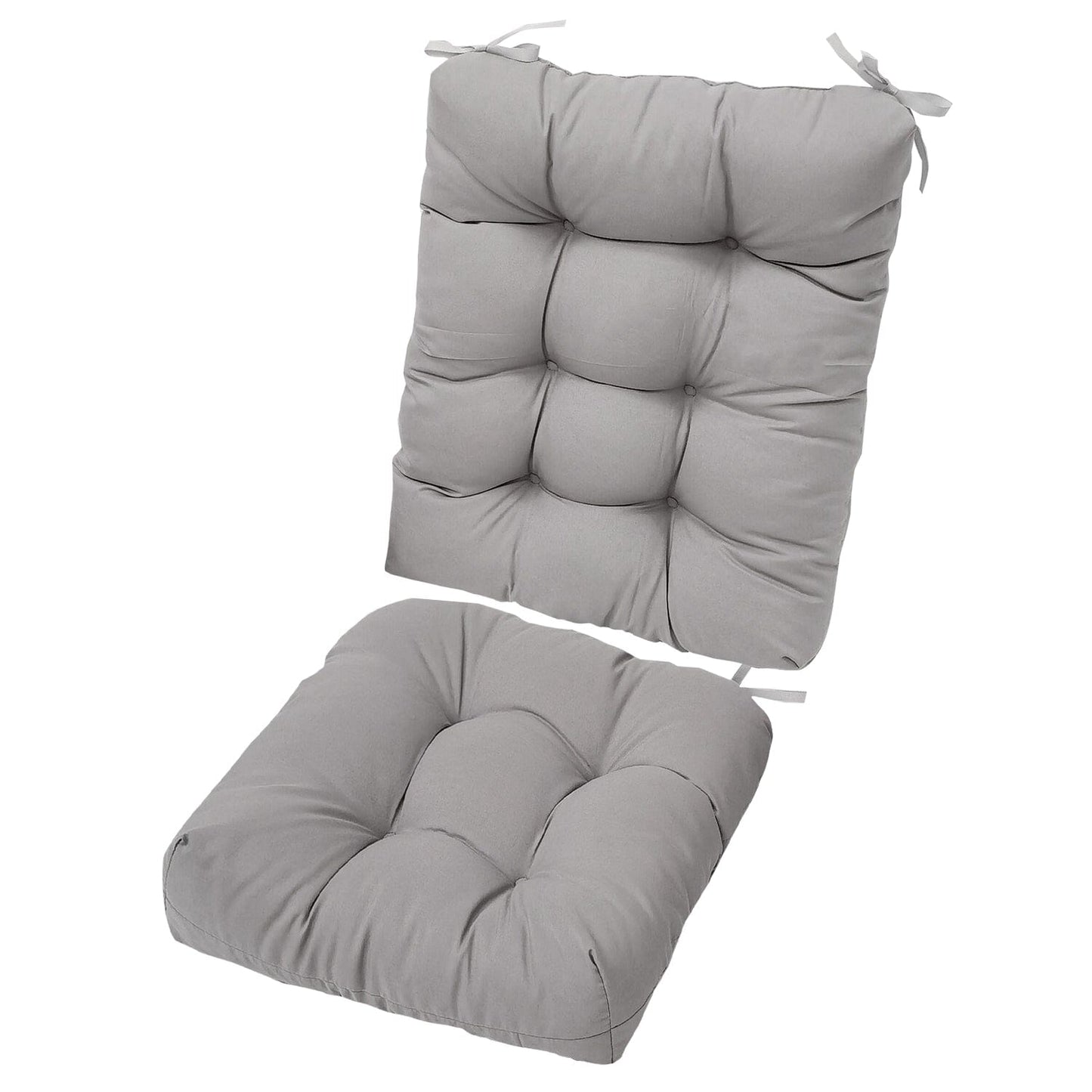Rynx | 2-piece set: Rocking chair cushion with smoke-free straps Polyester fiber filling