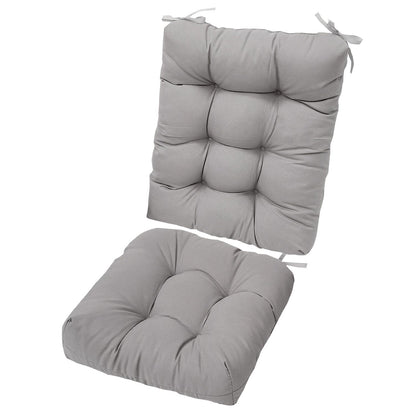 Rynx | 2-piece set: Rocking chair cushion with smoke-free straps Polyester fiber filling