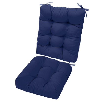 Rynx | 2-piece set: Rocking chair cushion with smoke-free straps Polyester fiber filling