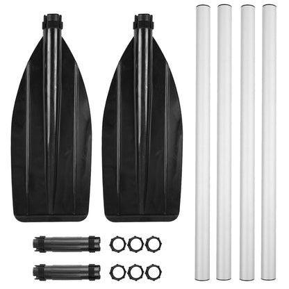 Rynx | 2-Pieces: Kayak Paddle Aluminum Alloy Removable Canoe