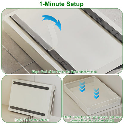 Rynx | 2 pieces: Retractable closet organizers