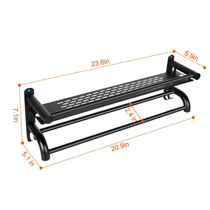 Rynx | 2-layer Wall-mounted Towel Holder