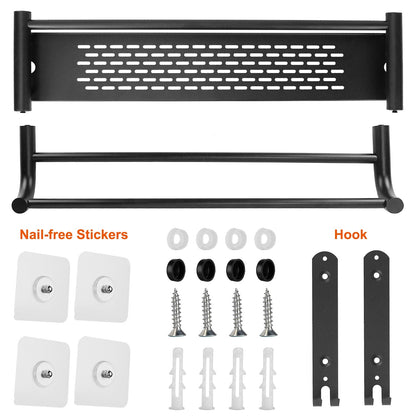 Rynx | 2-layer Wall-mounted Towel Holder