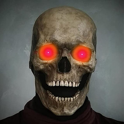 RYNX | Full Mask Costume | Scare Your Friends And Family! Red eyes