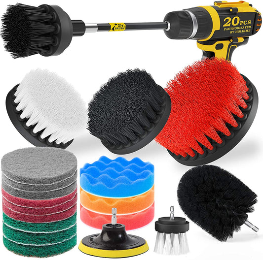 Rynx | 20-Pack: Holikme Drill Brush Attachments Set