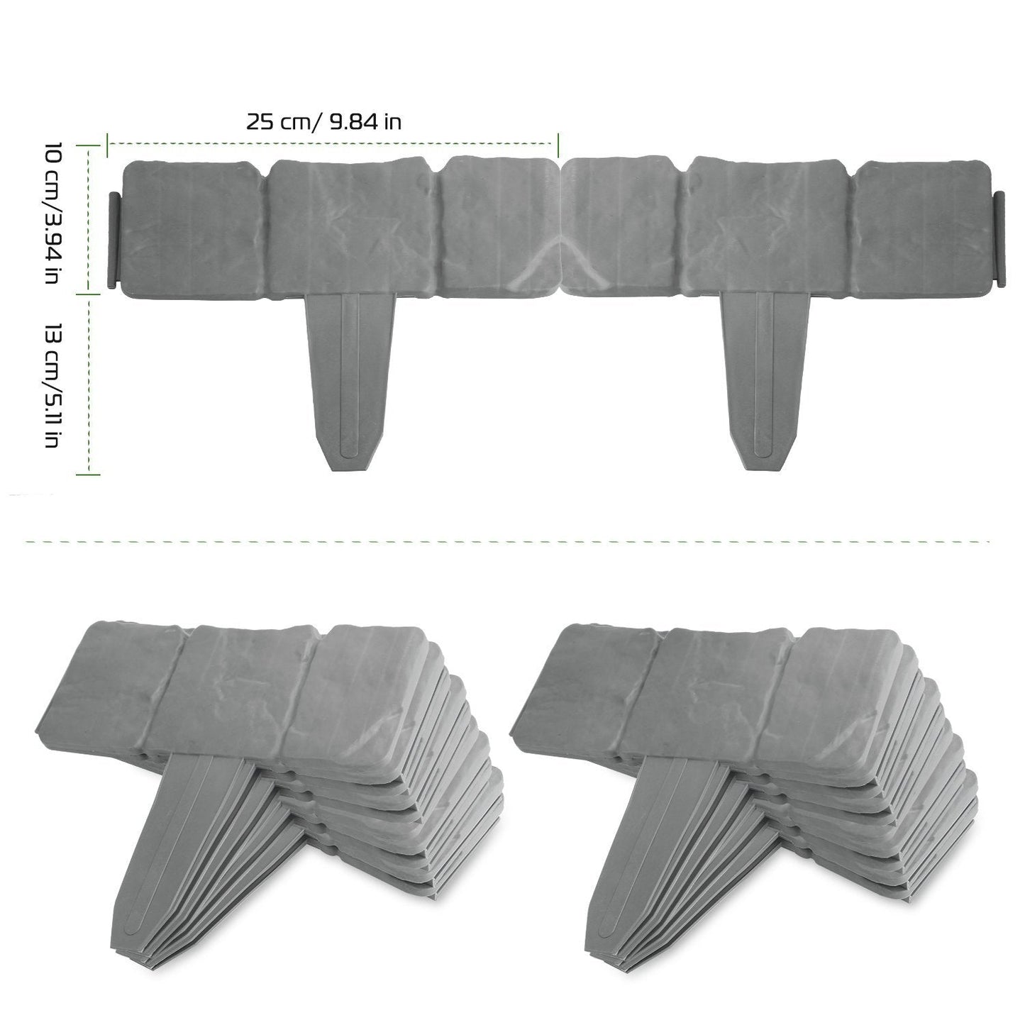 Rynx | 20-Piece: Plastic Stone Effect