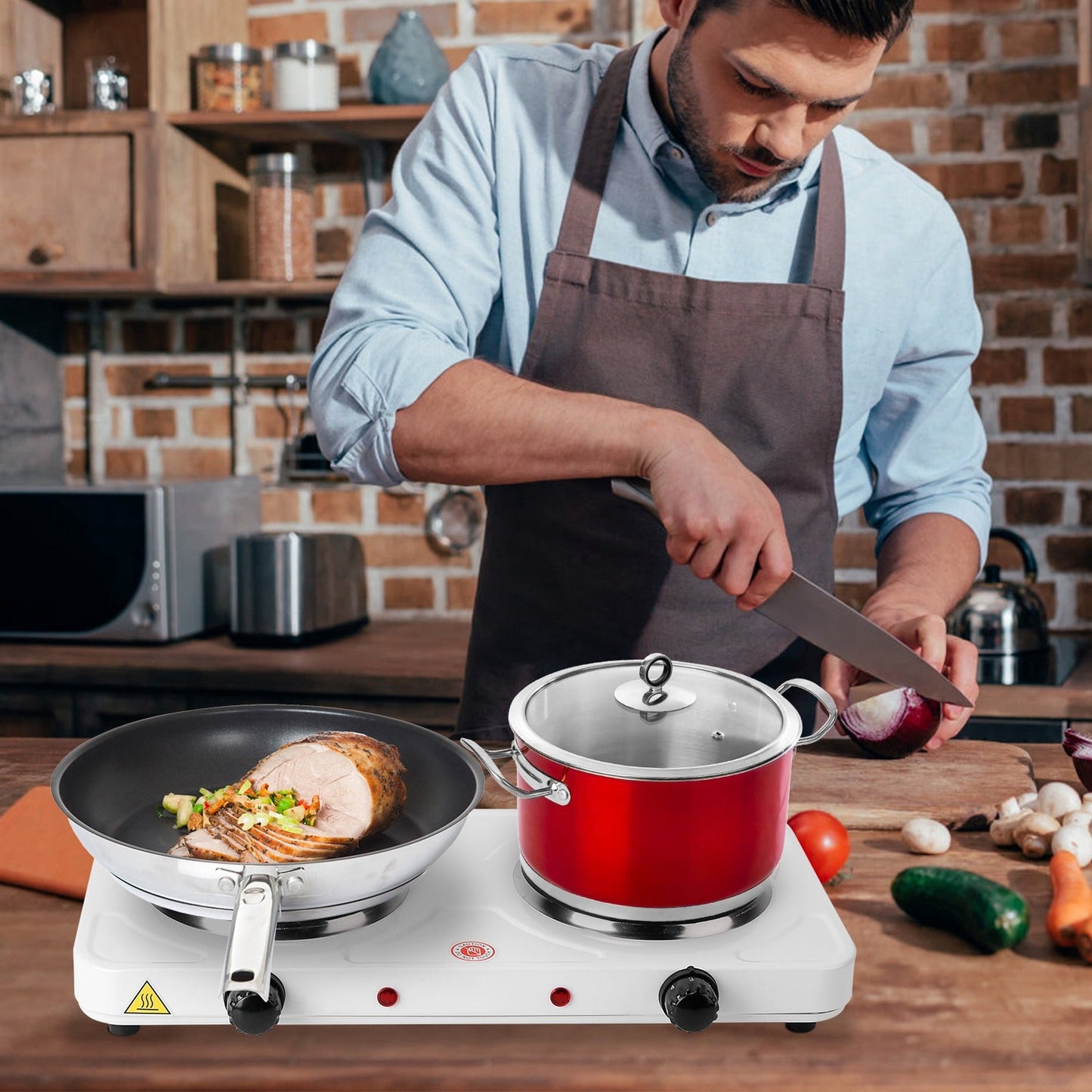 Rynx | 2000W Portable Double Electric Stove