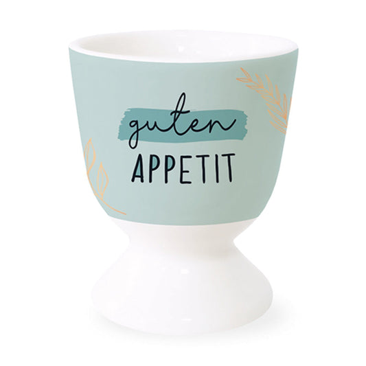 Rynx | Egg cup Enjoy your meal Blue-green