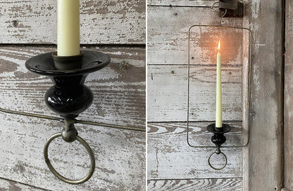 Rynx | Black Metal Hanging Candle Holder