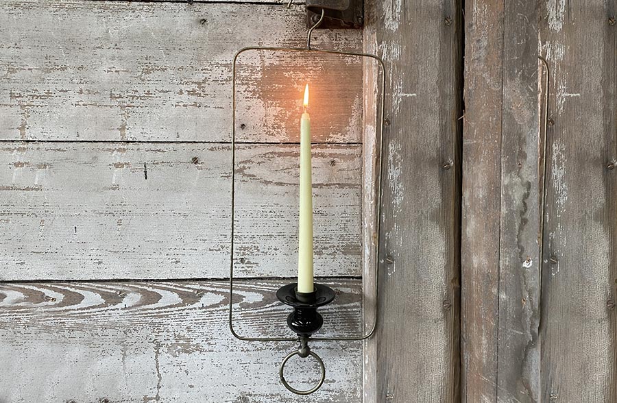 Rynx | Black Metal Hanging Candle Holder