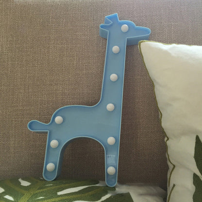 Rynx | Simple LED bed lamp unicorn wall light with plastic shade for the children's room