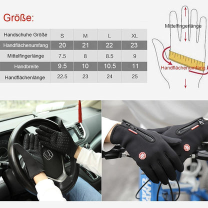 RYNX | High-Quality, Warm, Windproof And Waterproof Touchscreen Gloves, Unisex