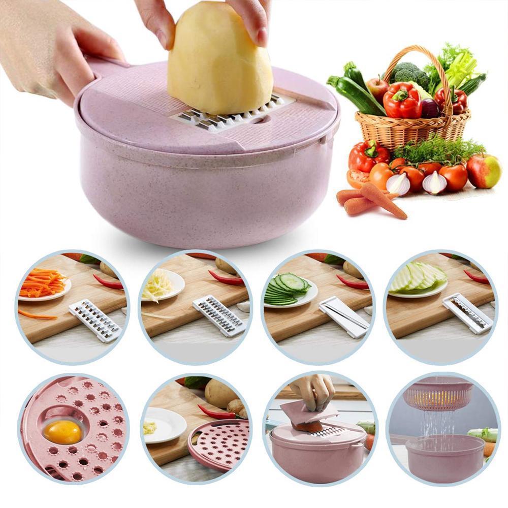 Rynx | 9 in 1 Multifunctional Vegetable Slicer Set