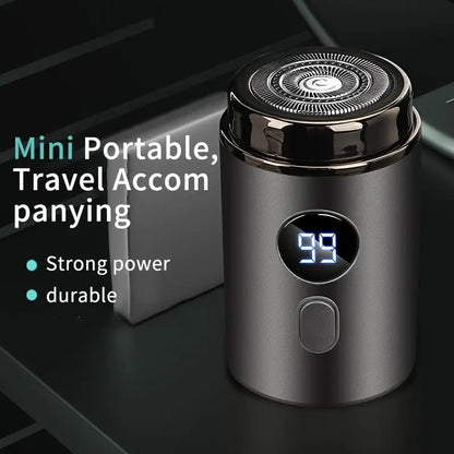 Rynx | Mini Electric Razor — Portable waterproof grooming device with 15 blades