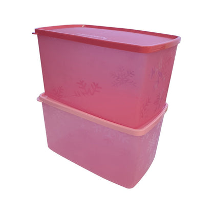 Rynx | Tupperware Snowflake Double Square Round