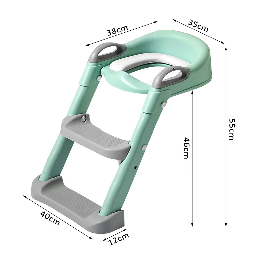 Rynx | Foldable Potty Training Toilet Seat Step Stool