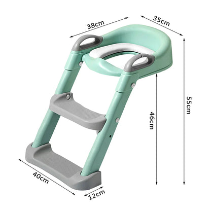 Rynx | Foldable Potty Training Toilet Seat Step Stool