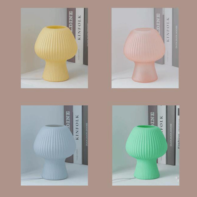 Rynx | LumiMuse Vintage Glass Bed Lamp – Adjustable LED Nightstand Lighting