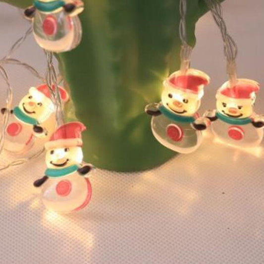 Rynx | HoliGlow LED String Lights | Christmas Decor | Battery Operated | Warm Light & Festive Designs