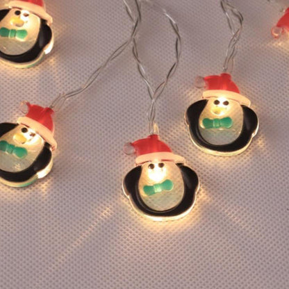 Rynx | HoliGlow LED String Lights | Christmas Decor | Battery Operated | Warm Light & Festive Designs