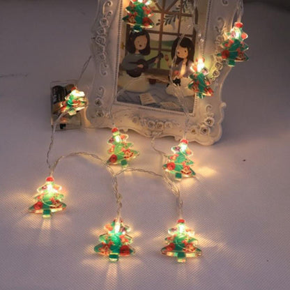 Rynx | HoliGlow LED String Lights | Christmas Decor | Battery Operated | Warm Light & Festive Designs