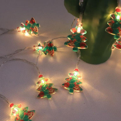 Rynx | HoliGlow LED String Lights | Christmas Decor | Battery Operated | Warm Light & Festive Designs
