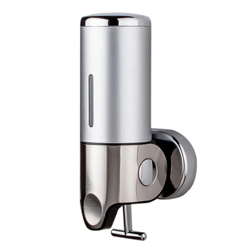 RYNX | Soap Holder & Dispenser Wall Mounted Stainless Steel Bathroom Shower Soap Dispenser Pump