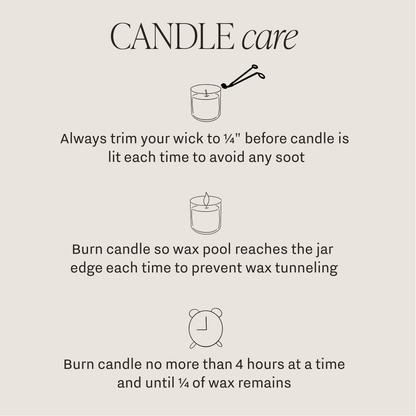 Rynx | Best Teacher All Soy Candle - Clear Jar - 9 oz (Salt and Sea)