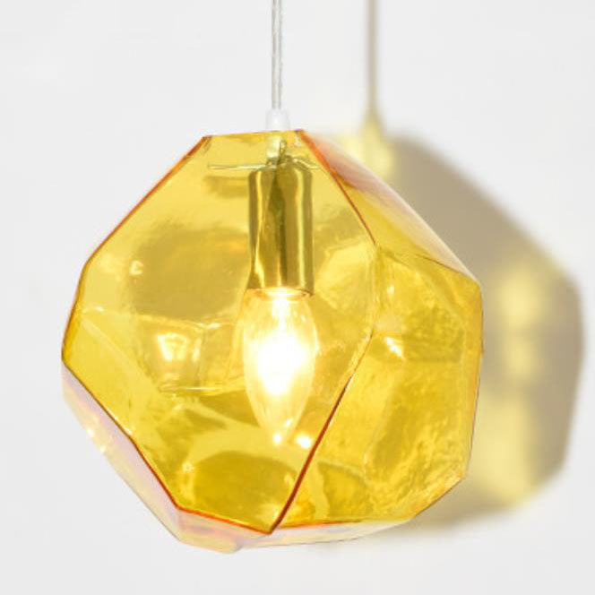 Rynx | Glasvara Pendant Light | Modern Glass Design | Irregular Shape | Living Room Light