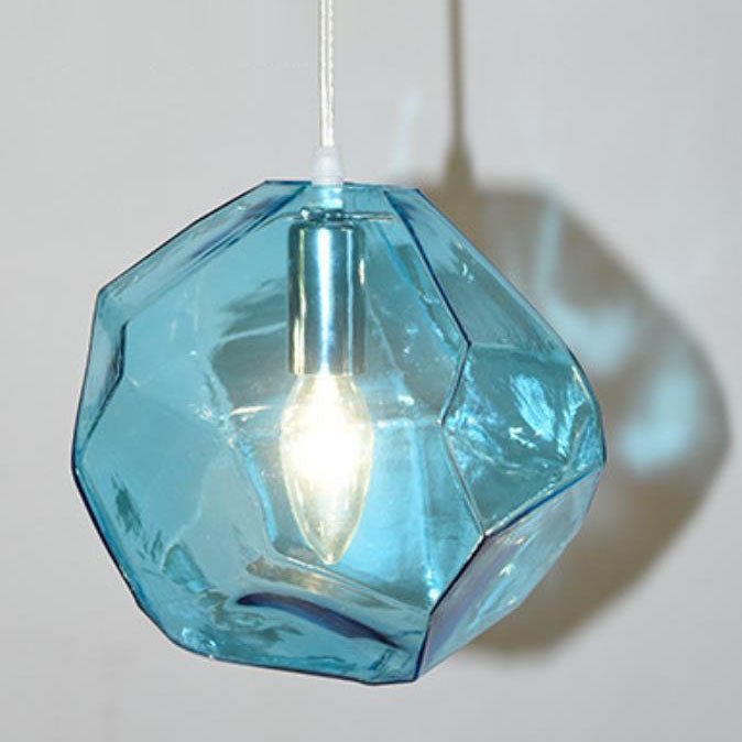 Rynx | Glasvara Pendant Light | Modern Glass Design | Irregular Shape | Living Room Light