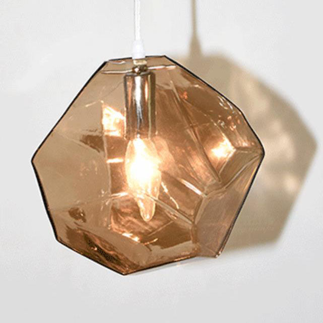Rynx | Glasvara Pendant Light | Modern Glass Design | Irregular Shape | Living Room Light