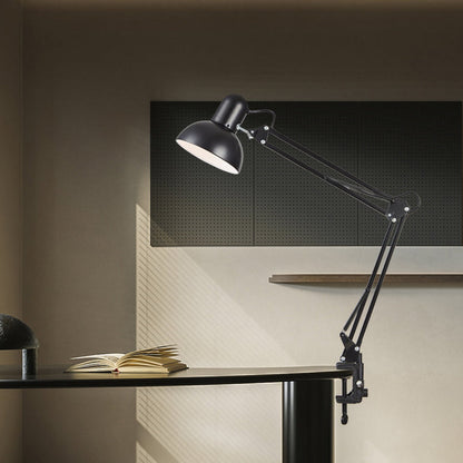 Rynx | FlexiLite Minimalistic LED Table Lamp | Adjustable Arm | Clip Design | Perfect for the Bedroom
