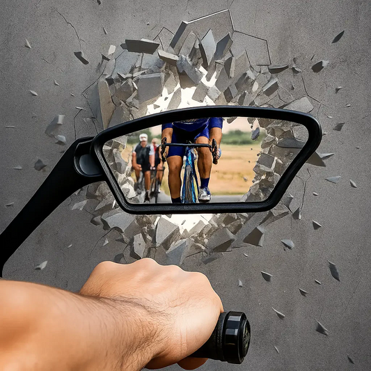 Rynx | Shockproof bicycle mirrors – Impact-resistant like safety glass in cars