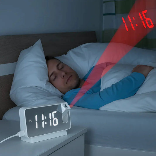 Rynx | Digital Projection Clock – Time Image Projectable up to 5 m