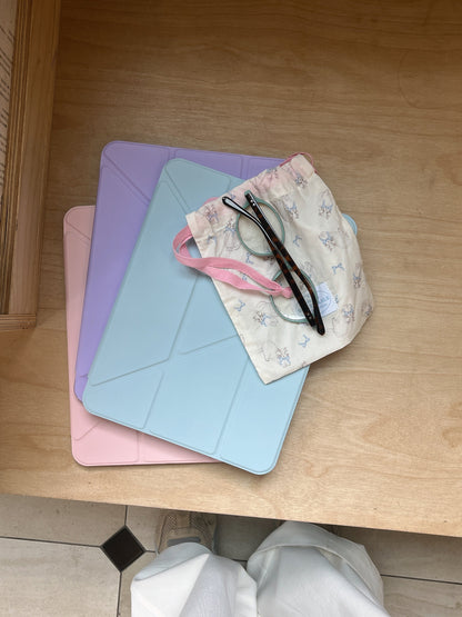 Rynx | Pastel Origami Stand iPad Case Slim Magnetic Foldable Stand