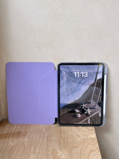 Rynx | Pastel Origami Stand iPad Case Slim Magnetic Foldable Stand