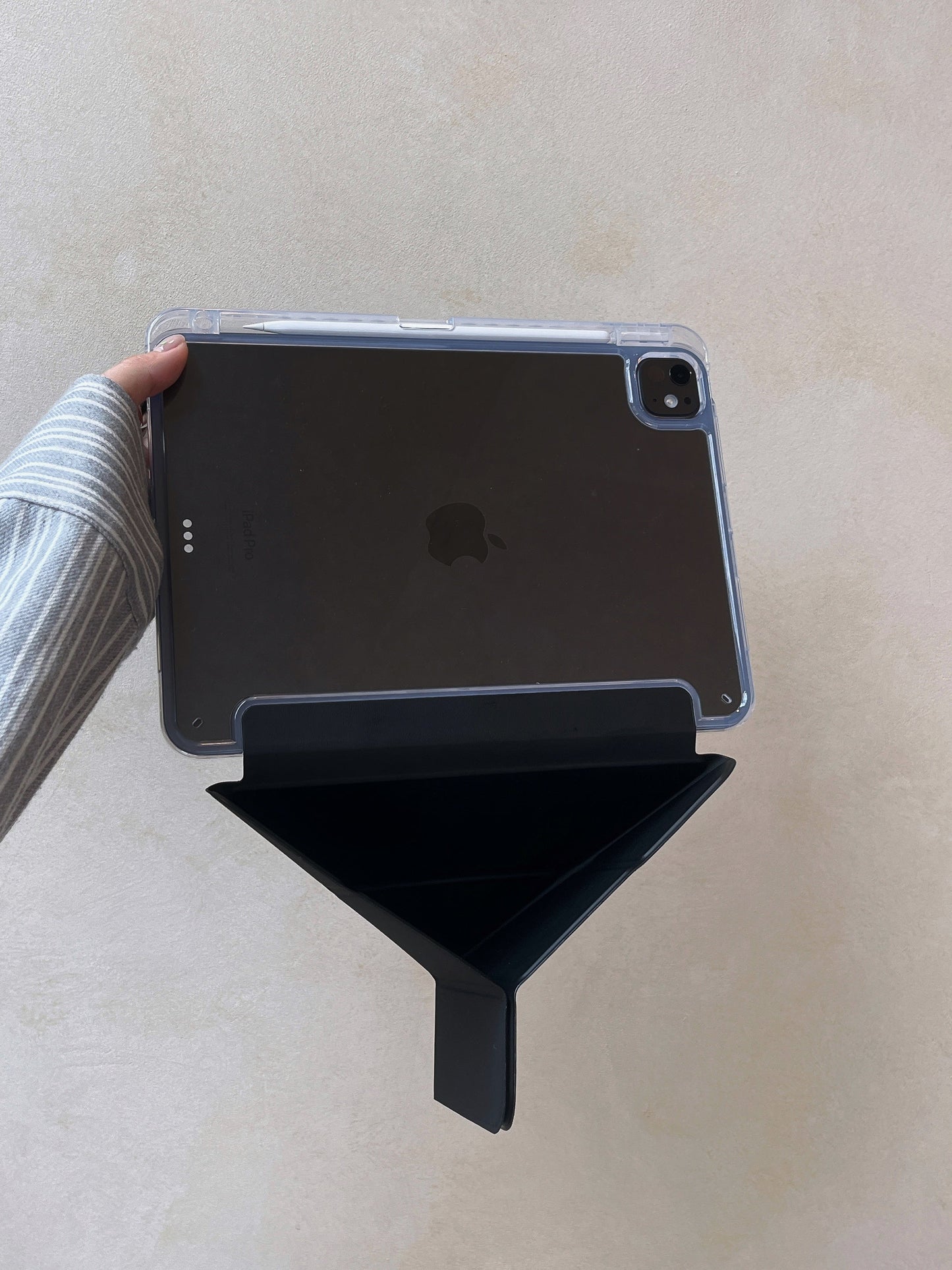 Rynx | Pastel Origami Stand iPad Case Slim Magnetic Foldable Stand