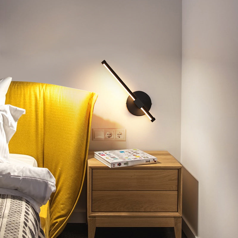 Rynx | Simple Stick Shaped LED Wall Light Acrylic Living Room Wall Lamp Fixture